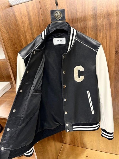 셀린느 CELINE 램스킨레더 자켓