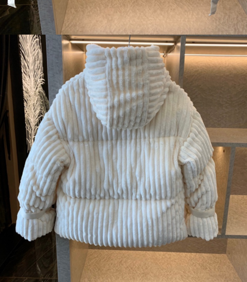 몽클레어 루아르 코듀로이 구스다운 패딩