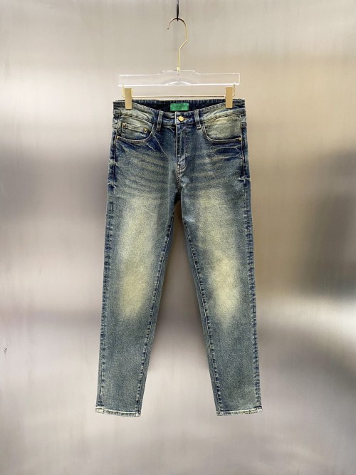 루이비통 24FW 락 로고 데님 팬츠