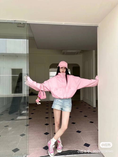 샤넬 24SS 더블 레이어 윈드 자켓