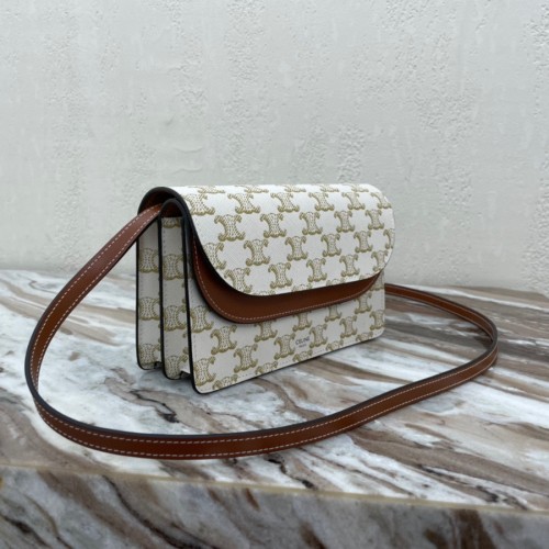 셀린느 CELINE CANVAS WOC 숄더 백 10D852