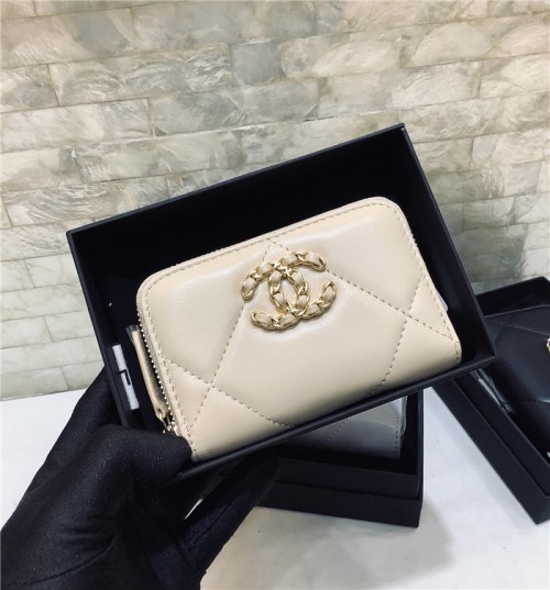 CHANEL 샤넬 지퍼 카드지갑 CA3720-2
