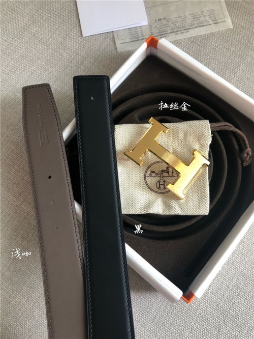 에르메스 남성용 양면 벨트38MM H30774-6