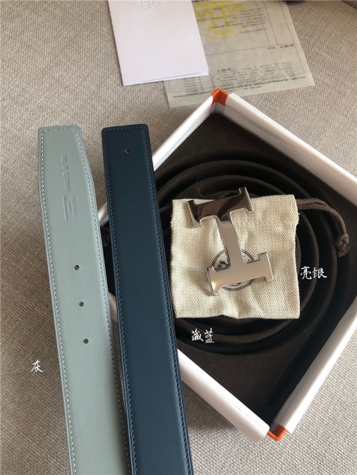 에르메스 남성용 양면 벨트38MM H30774-7