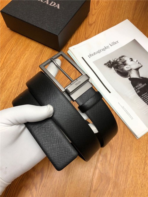 PRADA 프라다 남성용 벨트 3.5CM P60332