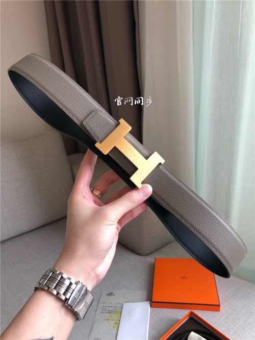 에르메스 남성용 양면 벨트38MM H30774-3