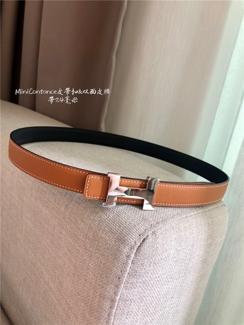 에르메스 여성용 양면 벨트24MM H30881-1