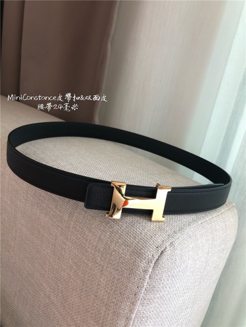 에르메스 여성용 양면 벨트24MM H30999-3