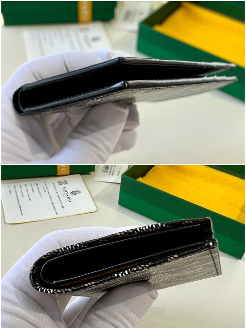 고야드 생피에르 카드 지갑 블랙
