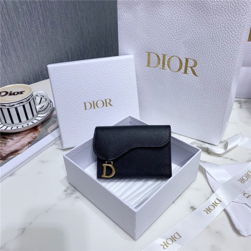 Dior 디올 가죽 새들 카드지갑