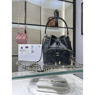 샤넬 CC로고 버킷백