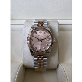 A+공장 롤렉스 여성용 데이저스트 RG 다이아몬드 다이얼 콤비 SS/RG 31mm 278271